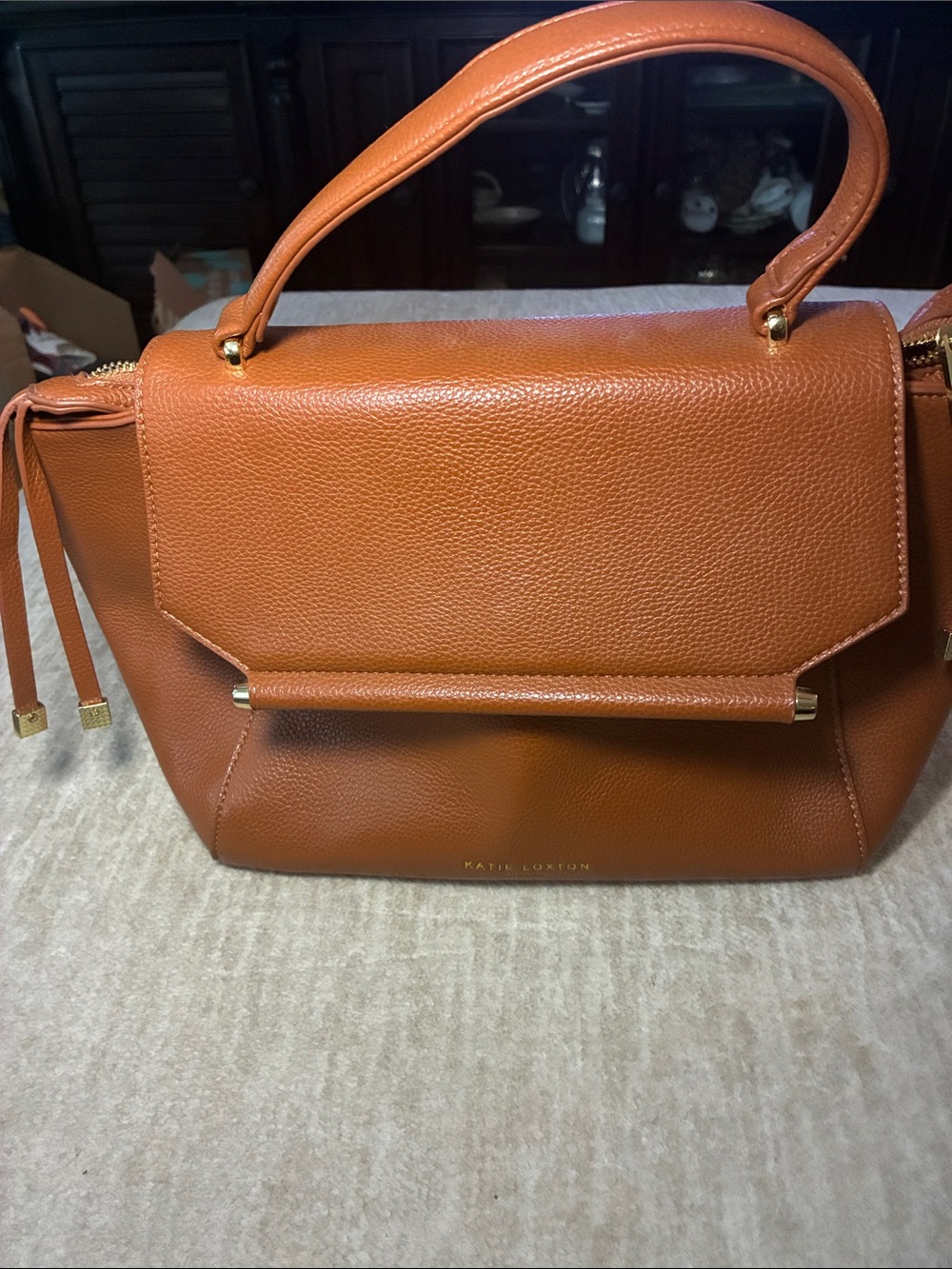 Katie‎ Loxton Cognac Top-Handle Satchel
